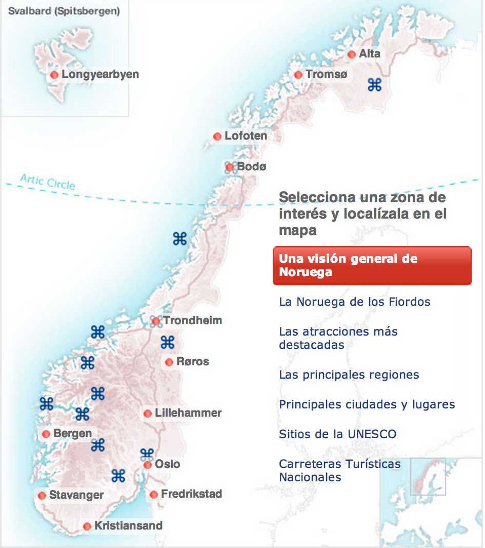 Noruega destino